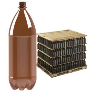 2l amber bottles 2L Amber PET Plastic Bottles